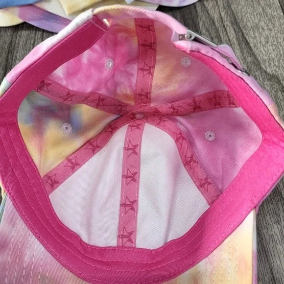 🔴 5 for $10 Jeffree Star Multicolor Tie Dye Adjustable Hat - Picture 6 of 6